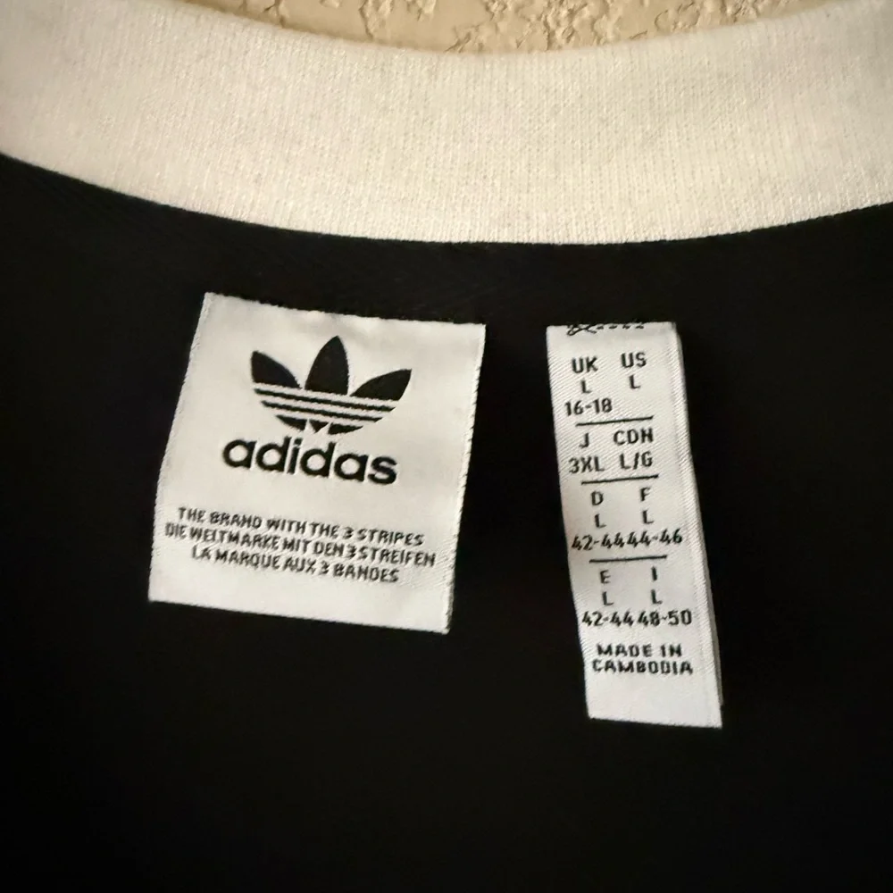 adidas Black Dress with White Stripes - Picture 3 of 4